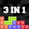 3-in-1 Blocks Game (classic, colorful brick and 1010) - for tetris
