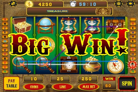 Golden Treasure Casino in Sand Vegas Slots Blackjack & Poker Pro screenshot 2