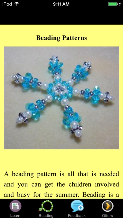 Beading Patterns - Pearls, Crystal and Silver