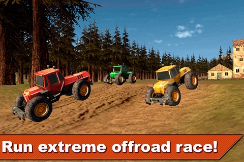Farming Tractor Racing 3D Free screenshot 2