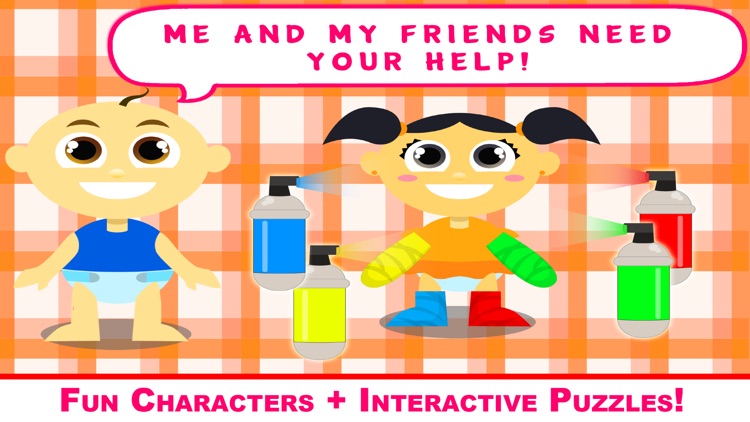 Newborn Doctor and Nurse Clinic & Daycare - preschooler maternity teaching games ( 2 yrs + ) screenshot-3