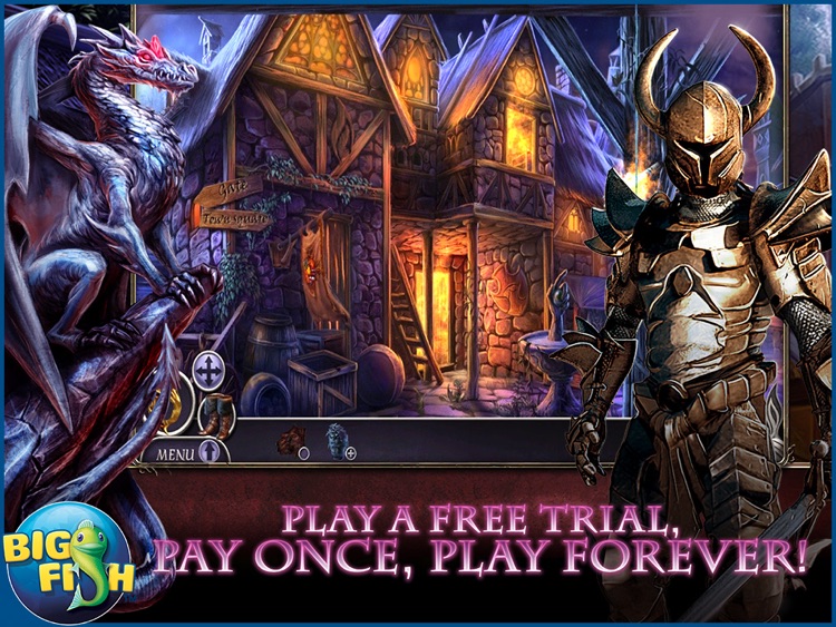 Dark Realm: Queen of Flames HD - A Mystical Hidden Object Adventure screenshot-0