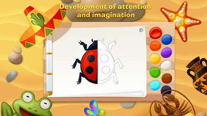 How to cancel & delete Tim the Fox - Paint - free preschool coloring game from iphone & ipad 4