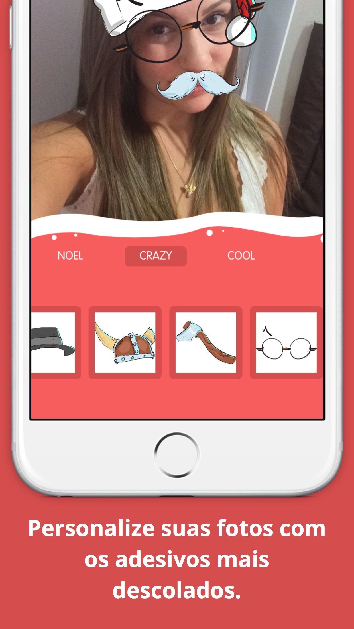 Screenshot do app Claus - Fotos para o Natal