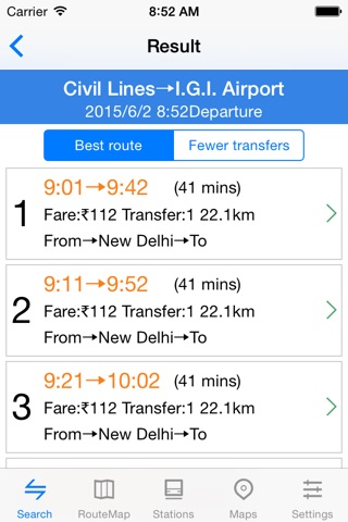 Metro Delhi Subway screenshot 2