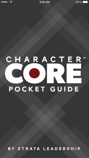 Character Core Pocket Guide