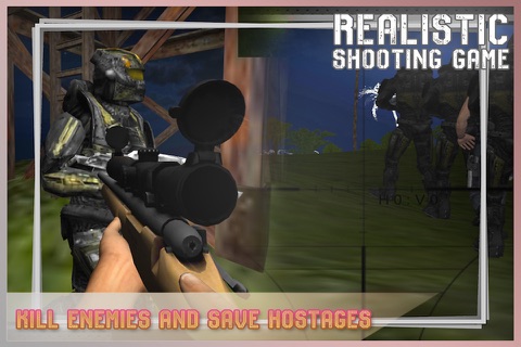 Elite Army Sniper Shooter Ops 3D: Test your Shooting Skills & Save Hostages screenshot 4