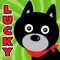 Lucky Dog Slots is a five-reel casino-style slot machine with a dog/puppy theme and the option to play 20 lines or 30 lines