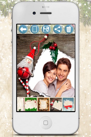 Xmas  Frames – Design Christmas photos and wish merry xmas on Christmas Eve - Premium screenshot 2