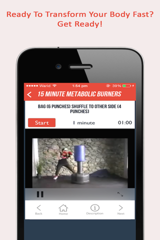 Fitgirl Metabolic Burners : 50, 15 minute weight loss workout for ladies screenshot 4