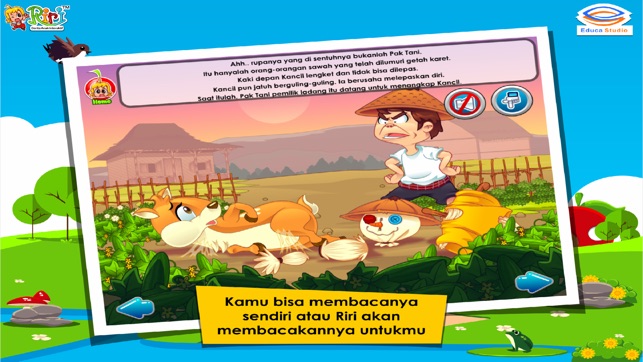 Kisah Kancil Mencuri Mentimun - Cerita Anak Interaktif(圖2)-速報App