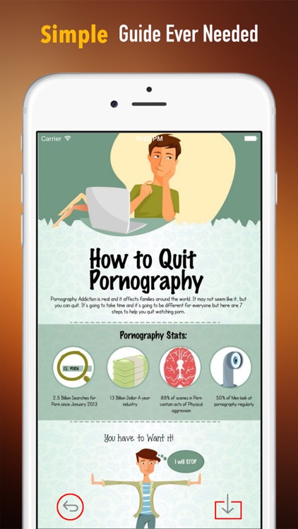 Porn Addiction Self Help Handbook: Overcoming Video Lessons with Everyday  Support and Motivational Quotes by WindyApp Studio