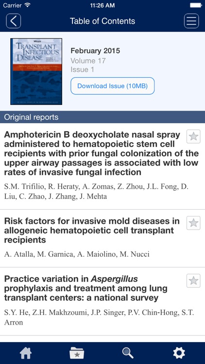 Transplant Infectious Disease