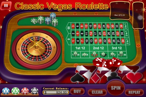 Classic Roulette : Pro 777 Bonus & Las Vegas Casino Master screenshot 4