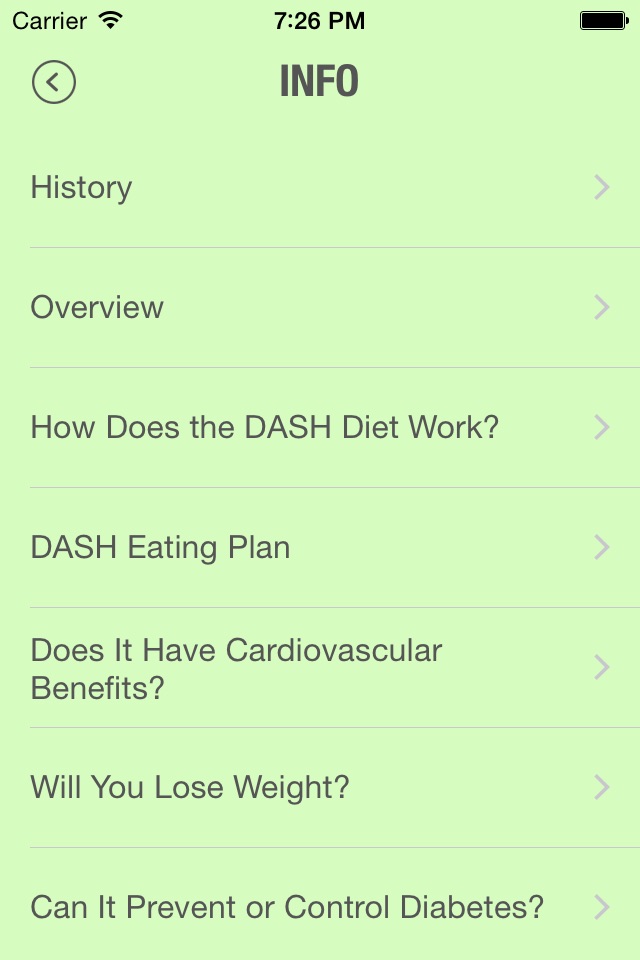 DASH Diet for Healthy Weight Loss, Lower Blood Pressure & Cholesterol screenshot 2