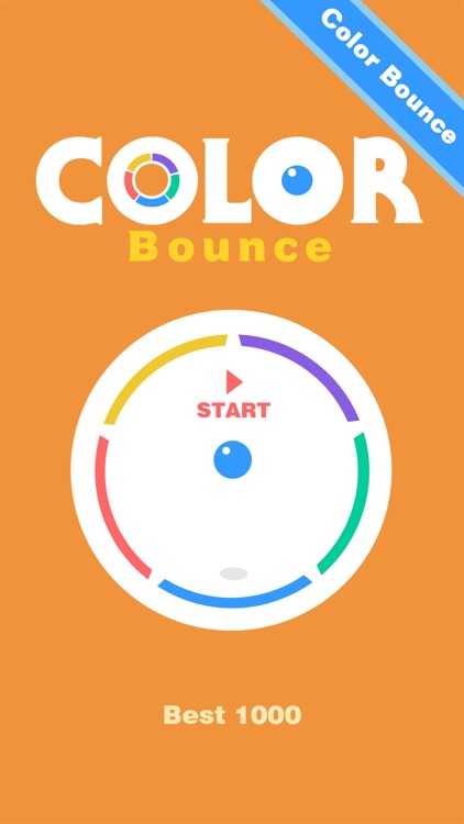 Color Bounce - Spinny Circle&Drop Ball Simple Reaction Game screenshot-3