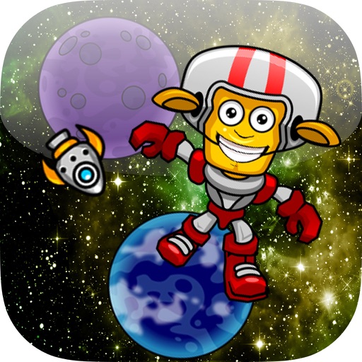 Gravity Jumper In Outer Space - Jump From The Spinning Planets Icon