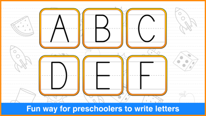 How to cancel & delete Tabbydo Alphabets Writing : Letter tracing game for kids and preschoolers from iphone & ipad 4