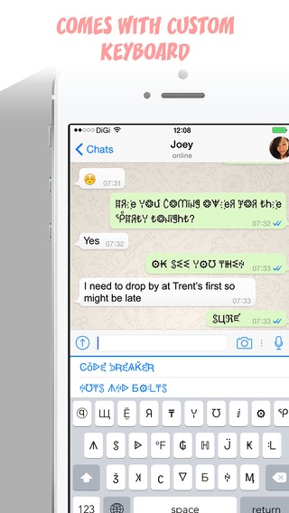 Fantasy Fonts FREE - Better Fonts And Symbols For Your Text Messages, Comes With iOS 8 Custom Keyboardのおすすめ画像3