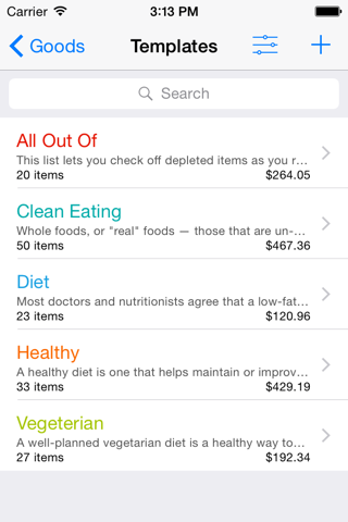 Goods: Grocery Shopping List Free screenshot 4