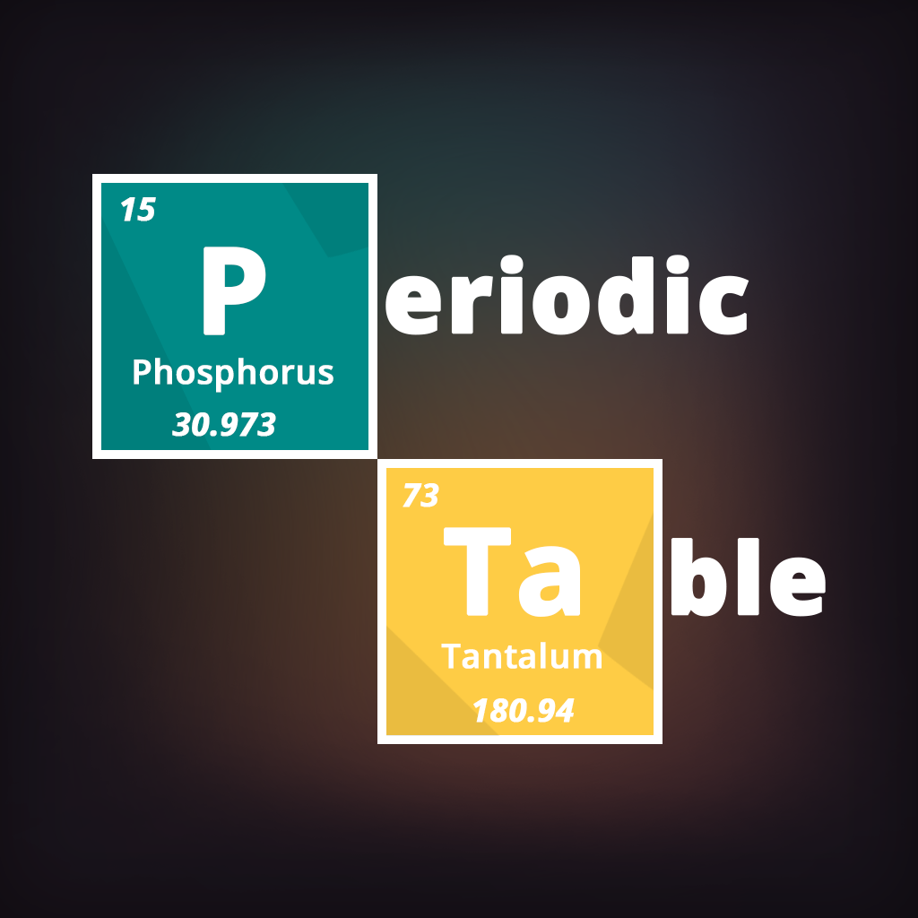 Periodic Table Game App Icon