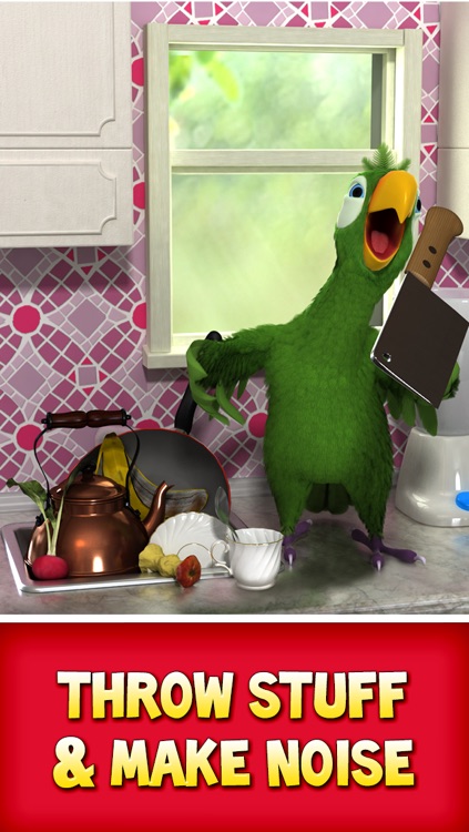 Talking Pierre the Parrot
