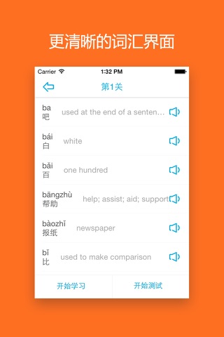 Learn Chinese/Mandarin-HSK Level 2 Words screenshot 2