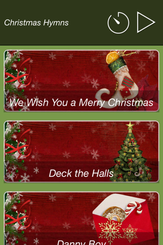 Christmas Hymns Holiday Themes screenshot 2