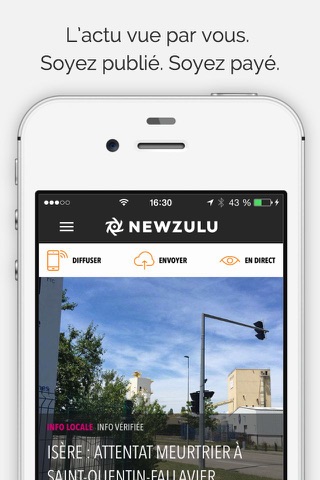 Newzulu, you break the news screenshot 3