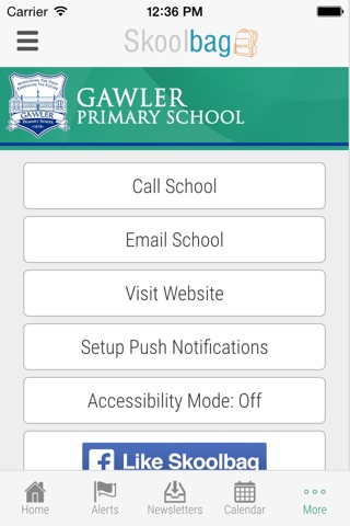 Gawler Primary School - Skoolbag screenshot 4