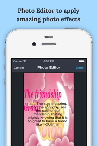 The Best Friendship e-Cards.Customise and Send Friendship Greeting Cards screenshot 3