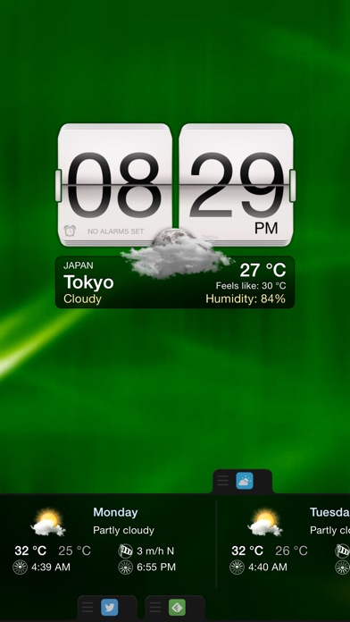 目覚まし時計 - Social Reader, Weather & iPhone Alarm Clock.のおすすめ画像5