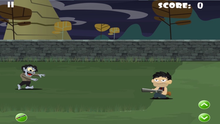 A Zombies Attacking In The Field - Shooting Game For Boys And Teens screenshot-3