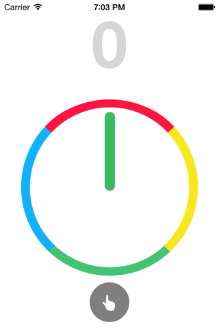 Crazy Spin Colors : impossible rotating dial for brain reflex challenge screenshot 3