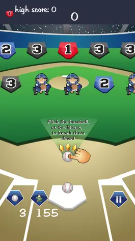 Game screenshot Бейсбол Флик Суперзвезда - Baseball Flick Superstar hack