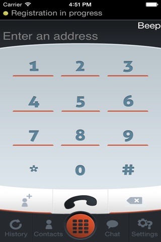 Delmio Smartphone Dialer VOIP screenshot 2