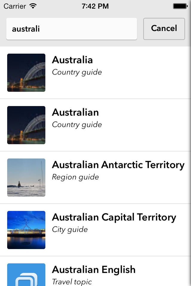Wiki Triip - Worldwide offline travel guide screenshot 3