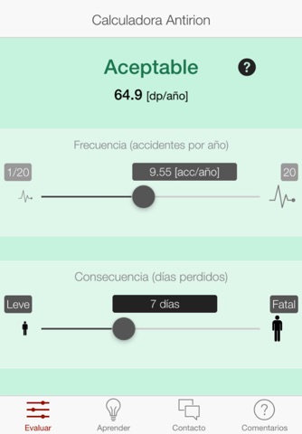 Risk Calculator screenshot 2