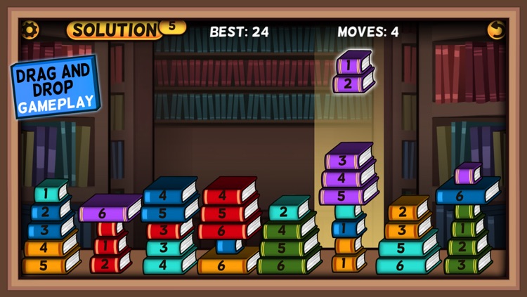 Book Towers - Brain Teaser Math & Logic Tower Puzzle