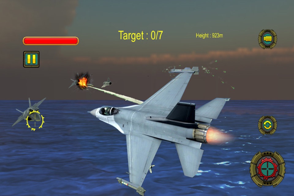 Strike jet fighter war screenshot 4