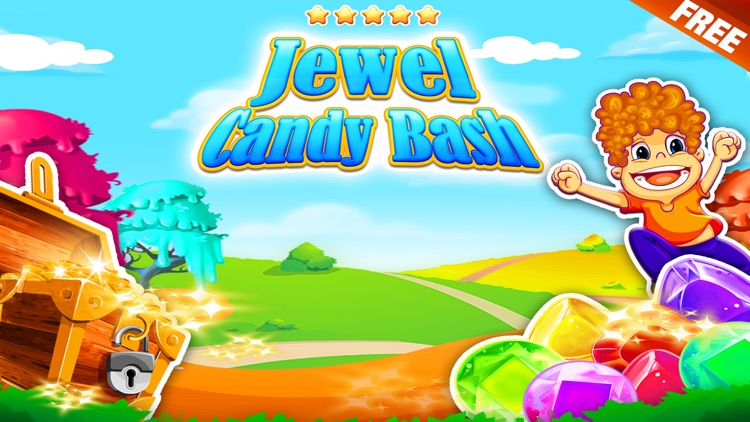 Jewel Candy Bash - be an alien pop hero to feed hungry babies monsters