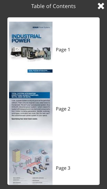 Kohler Power Literature screenshot-3