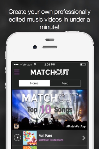 MatchCut - Automatic Music Video Editor screenshot 2