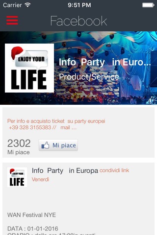 Info Party screenshot 3