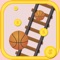 Roll the basketball to collect coins as much as possible