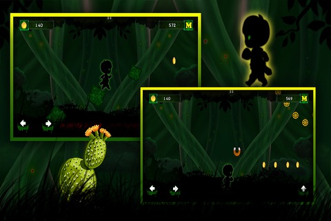 Alien Walk on Green Wonderland : The Dark Forest World Pro screenshot 4
