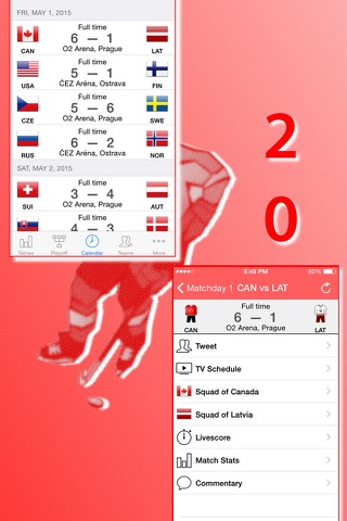 World Hockey 2015 - All Goals screenshot 2