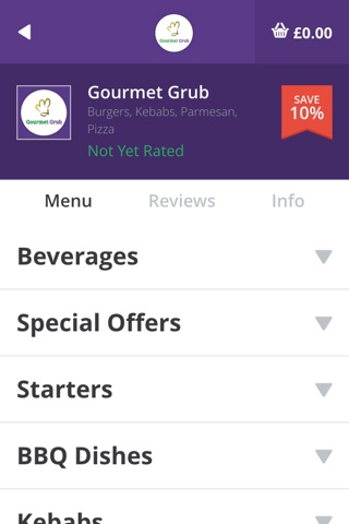 Gourmet Grub screenshot 3