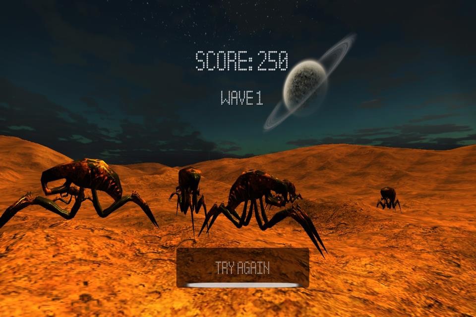 Alien VR Shooter : Virtual Reality Game For Google Cardboard screenshot 4