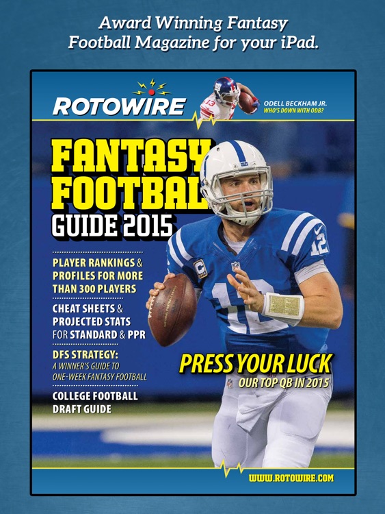 RotoWire Fantasy Football Guide 2015